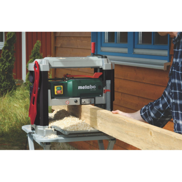 Рейсмусовий верстат Metabo DH 330 з роликовою підставкою Metabo RS 420