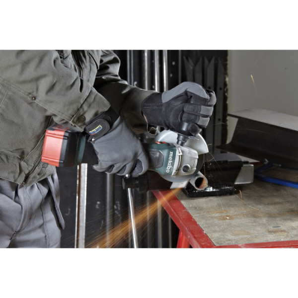 Акумуляторна болгарка Metabo W 18 LTX 125, 2 акб 4.0 Ah, з/п, у кейсі