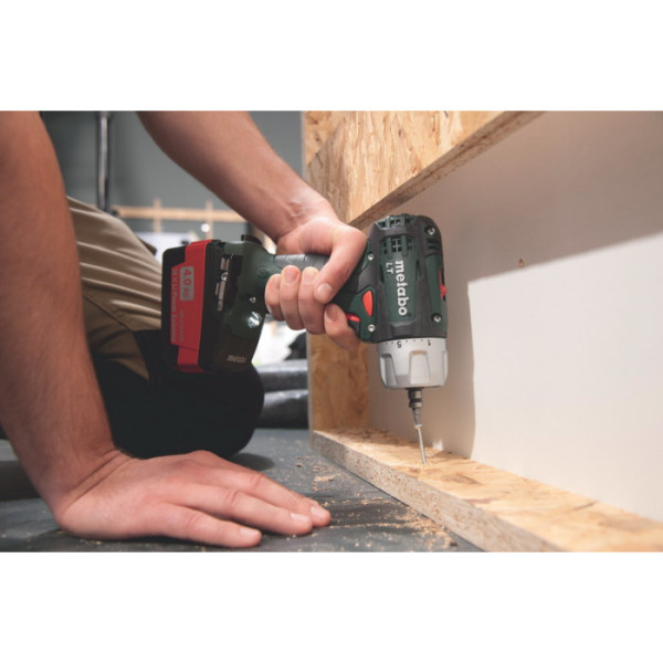 Акумуляторний дриль-шуруповерт Metabo BS 18 LT Quick, 2 акб 18 В Li-Power 4.0 Ah, з/п, кейс