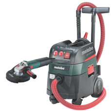 Угловая шлифмашина Metabo WE 15-125 HD Plus с пылесосом Metabo ASR 35 M ACP