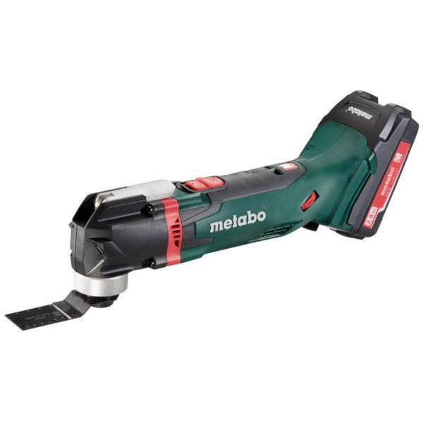 Акумуляторний універсальний різак Metabo MT 18 LTX, 2 акб 18 В Li-Power 2.0 Ah, з/п, кейс MetaLoc
