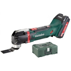 Акумуляторний універсальний різак Metabo MT 18 LTX, 2 акб 18 В Li-Power 2.0 Ah, з/п, кейс MetaLoc