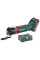 Акумуляторний універсальний різак Metabo MT 18 LTX, 2 акб 18 В Li-Power 2.0 Ah, з/п, кейс MetaLoc