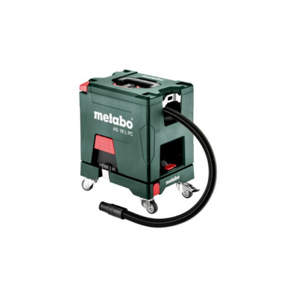 Акумуляторний пилосос Metabo AS 18 L PC, 2 акб 18 В Li-Power 5.2 Ah, з/п