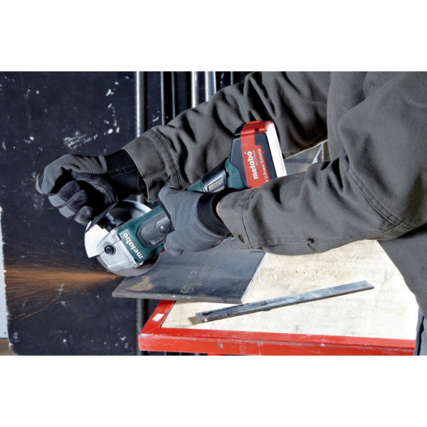 Акумуляторна болгарка Metabo W 18 LTX 125 Quick, MetaLoc, без акб і з/п
