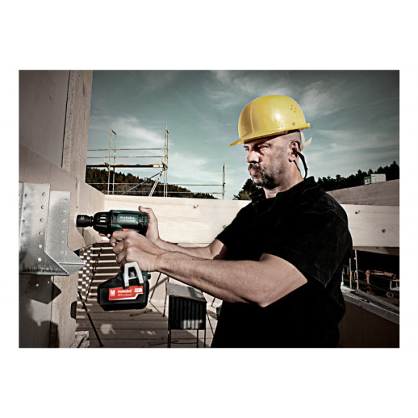 Акумуляторний ударний гайковерт Metabo SSW 18 LTX 400 BL, 2 акб 18 В LiHD 3.5 Ah, з/п, кейс