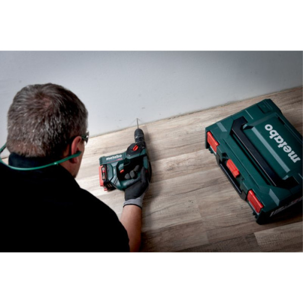 Акумуляторний перфоратор Metabo Powermaxx BH 12 BL 16, без акб і з/п, в кейсі metaBox 145 L