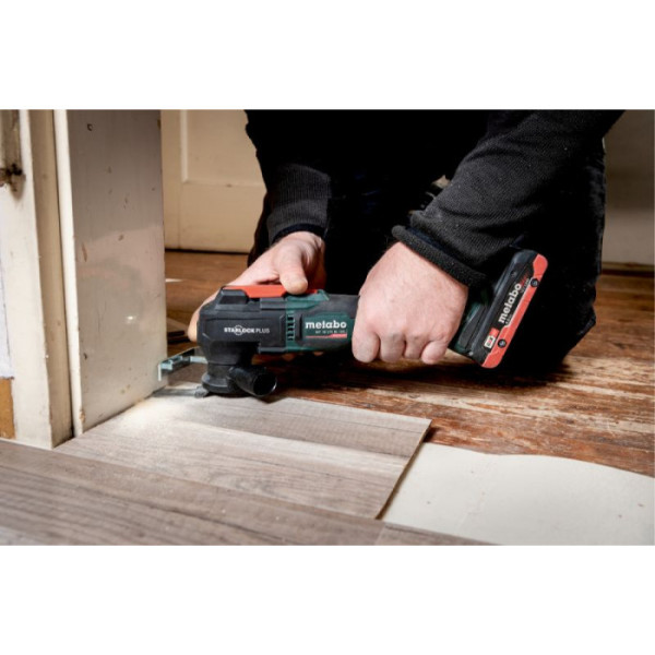 Акумуляторний універсальний різак Metabo MT 18 LTX BL QSL, 2 акб 18 В Li-Power 2.0 Ah, з/п, кейс