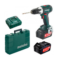 Акумуляторний дриль-шуруповерт Metabo BS 18 LT,  2 акб 18 В Li-Power 4.0 Ah, з/п, кейс