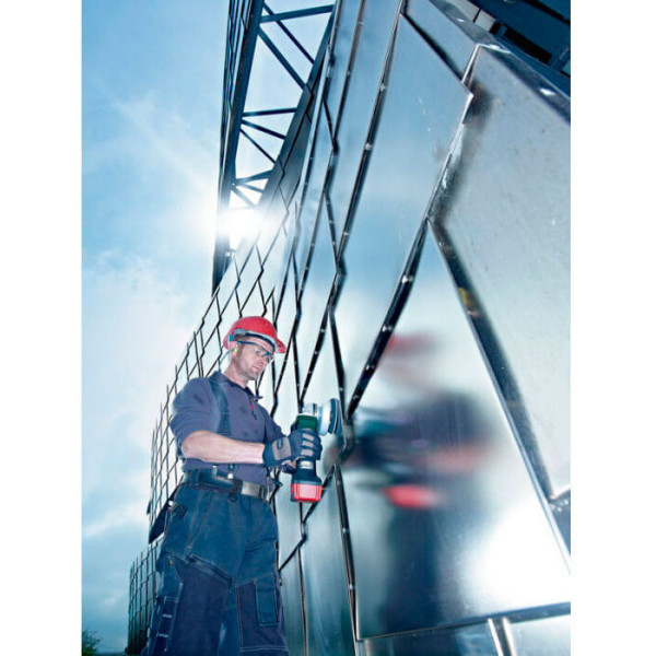 Акумуляторна болгарка Metabo W 18 LTX 125 Quick Inox, 2 акб 5.2 Ah, з/п, у металевому ящику
