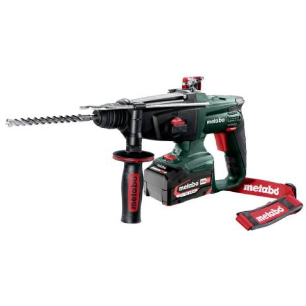 Акумуляторний перфоратор Metabo KHA 18 LTX, 2 акб 5.2 Ah, з/п, у кейсі