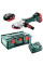 Акумуляторна болгарка Metabo WF 18 LTX 125, 2 акб  5.5 Ah, з/п, в кейсі