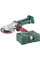 Акумуляторна кутова шліфувальна машина Metabo WF 18 LTX 125 Quick, MetaLoc, без акб і з/п