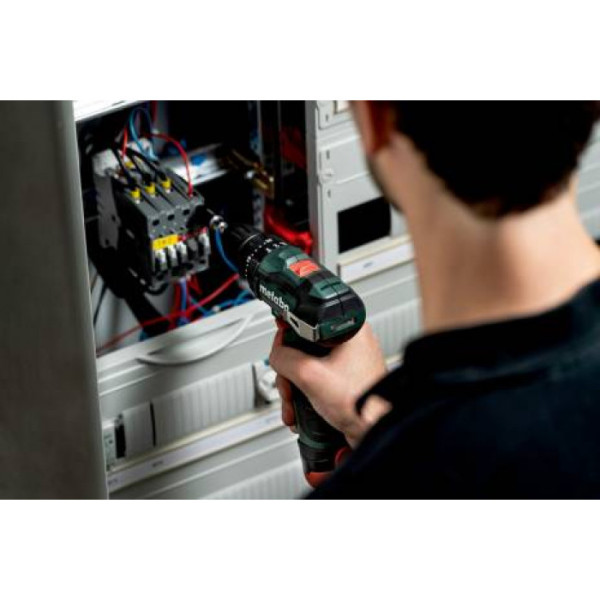 Акумуляторний ударний дриль Metabo PowerMaxx SB BL, 2 акб 12 В Li-Power 2.0 Ah, з/п, кейс