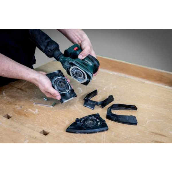 Акумуляторна вібраційна шліфувальна машина Metabo PowerMaxx SRA 12 BL, без акб та з/п, у кейсі metaBOX 215