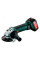Акумуляторна болгарка Metabo W 18 LTX 125, 2 акб 4.0 Ah, з/п, у кейсі