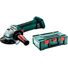 Акумуляторна болгарка Metabo W 18 LTX 125 Quick, MetaLoc, без акб і з/п