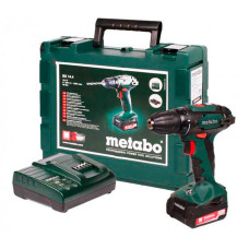 Акумуляторний дриль-шуруповерт Metabo BS 14,4, 1 акб Li-Power 2.0 Ah, з/п, кейс