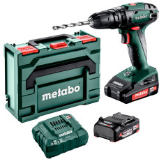 Акумуляторний ударний дриль Metabo SB 18, 2 акб 18 В Li-Power 2.0 Ah, з/п, кейс