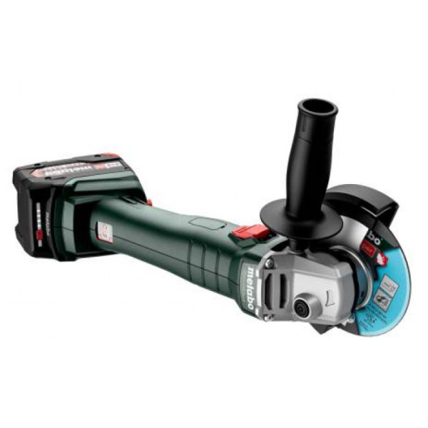 Акумуляторна кутова шліфмашина Metabo W 18 L 9-115 щіткова, без акб і з/п, в metaBOX 165 L