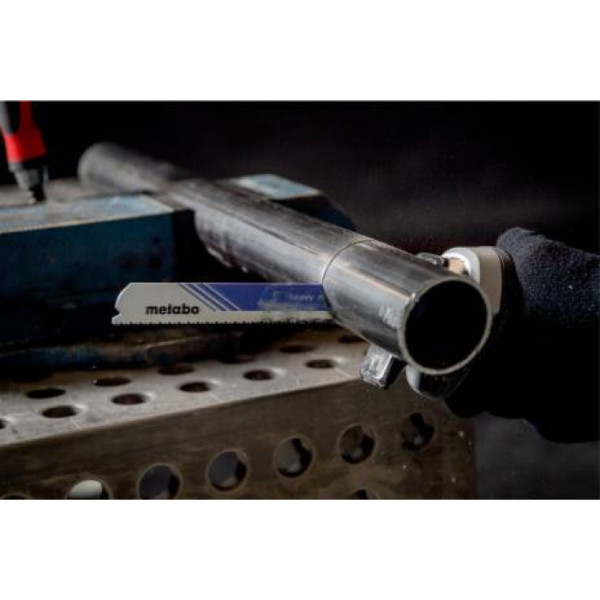 Акумуляторна шабельна пила Metabo SSEP 18 LTX BL MVT, 2 акб 18 В LiHD 8.0 Ah, з/п, кейс