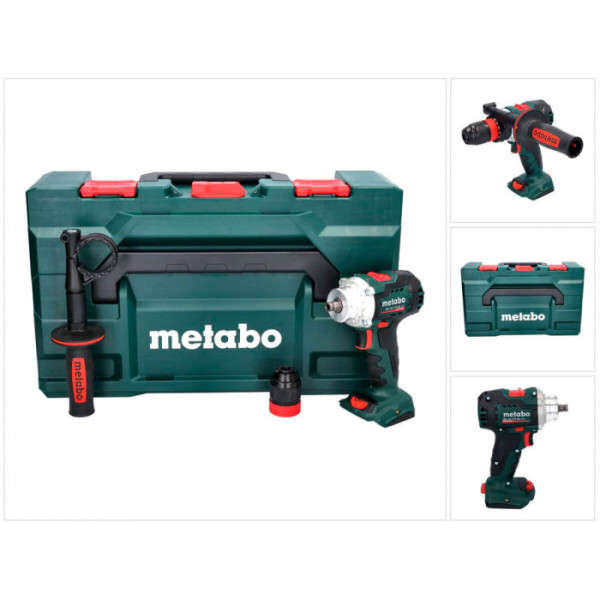 Акумуляторний дриль-шуруповерт Metabo BS 18 LTX BL Q I, без акб в кейсі MetaBox 145