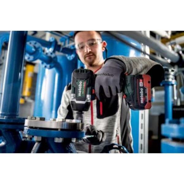 Акумуляторний ударний гайковерт Metabo SSW 18 LTX 800 BL, 2 акб 18 В LiHD 5.5 Ah, з/п, кейс
