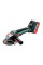 Акумуляторна кутова шліфмашина Metabo WB 18 LT BL 11-125 Q, 2 акб 8 Ah,з/п ASC 145, в MetaBox 165 L