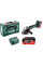 Акумуляторна кутова шліфмашина Metabo WB 18 LT BL 11-125 Q, 2 акб 8 Ah,з/п ASC 145, в MetaBox 165 L