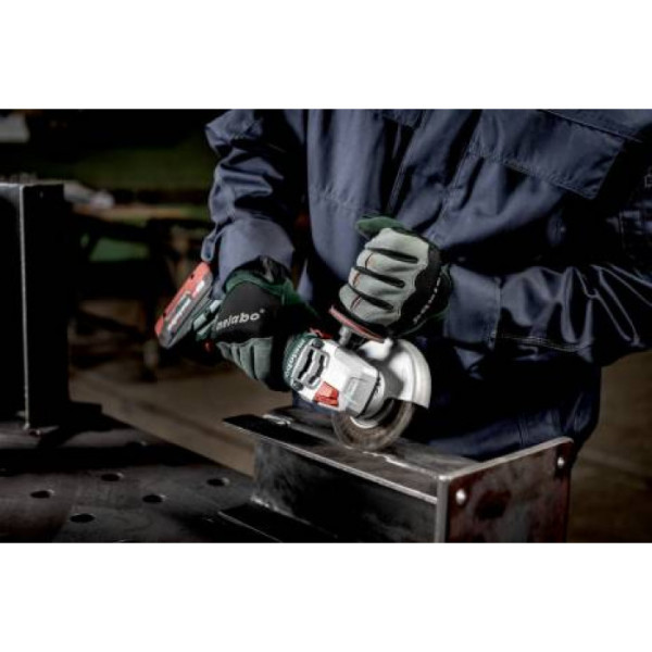 Акумуляторна кутова шліфмашина Metabo WB 18 LT BL 11-125 Q, 2 акб 8 Ah,з/п ASC 145, в MetaBox 165 L