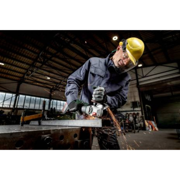 Акумуляторна кутова шліфмашина Metabo WB 18 LT BL 11-125 Q, 2 акб 8 Ah,з/п ASC 145, в MetaBox 165 L