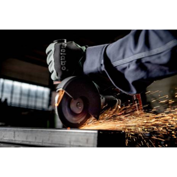 Акумуляторна кутова шліфмашина Metabo WPB 18 LT BL 11-125 Quick, 2 акб 5.5 Ah, з/п ASC 145, в MetaBOX 165 L