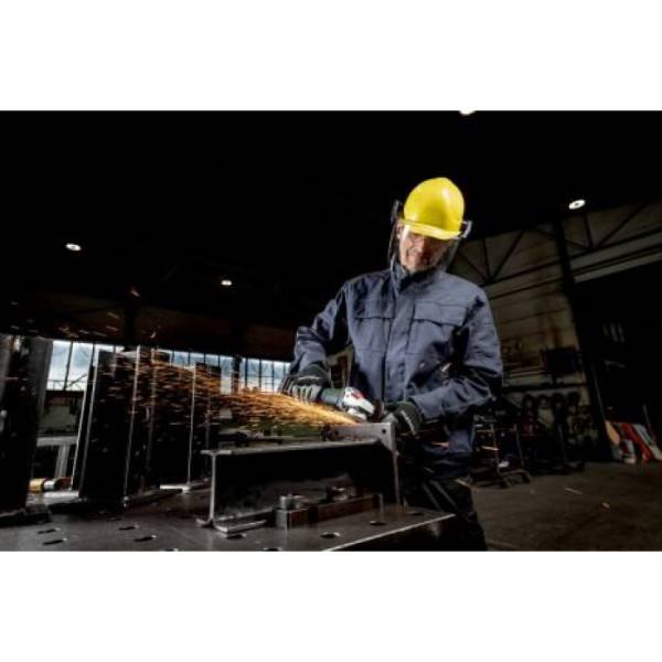 Акумуляторна кутова шліфмашина Metabo WPB 18 LT BL 11-125 Quick, 2 акб 5.5 Ah, з/п ASC 145, в MetaBOX 165 L