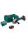 Акумуляторна кутова шліфувальна машина Metabo WPB 18 LTX BL 125 Quick, 2 акб 5.5 Ah, з/в у пластиковому кофрі