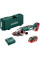 Акумуляторна болгарка Metabo WPB 36 LTX BL 230 Q, 2 акб 6.2 Ah, з/п, у кейсі