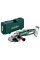 Акумуляторна кутова шліфувальна машина Metabo WPB 36-18 LTX BL 24-230 Quick, без акб і з/п, у кофрі