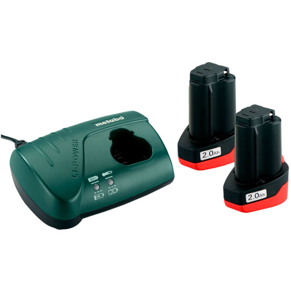 Базовый комплект Metabo 10.8 В 2x2,0 Ah