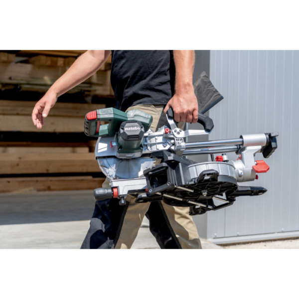 Акумуляторна торцювальна пила Metabo KGS 18 LTX BL 216 без акб і з/п у картоні