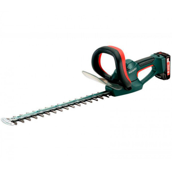 Акумуляторний кущоріз Metabo AHS 18-45 V, 1 акб 18 В Li-Power 2.0 Ah, з/п, футляр