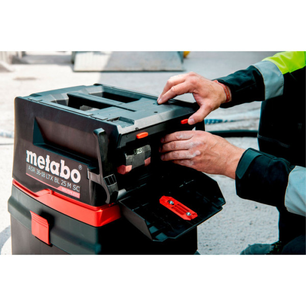 Акумуляторний пилосос Metabo ASR 36-18 BL 25 M SC без акб