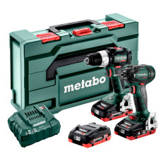 Набір акумуляторних інструментів Metabo Combo Set 2.1.11 18  V, 3 акб 18 В LiHD 4.0 Ah, з/п, кейс MetaBox 145 L