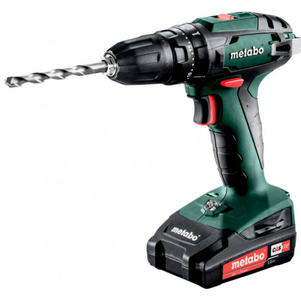 Набір акумуляторних інструментів Metabo Combo Set 2.4.4 18 V, 1 акб 18 В Li-Power 2.0 Ah, 1 акб 18 В Li-Power 4.0 Ah, з/п, кейс MetaBox 165 L