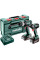 Набір акумуляторних інструментів Metabo Combo Set 2.8.2 18 V, 1 акб 18 В Li-Power 2.0 Ah, 1 акб 18 В Li-Power 4.0 Ah, з/п, кейс MetaBox 145 L