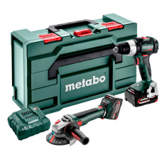 Набір акумуляторних інструментів Metabo Combo Set 2.9.4 18 V, 2 акб 18 В Li-Power 5.2 Ah, з/п, кейс MetaBox 165 L