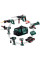 Набір акумуляторних інструментів Metabo Combo Set 6.1 18 V, 4 акб 18 В Li-Power 4.0 Ah, з/п, сумка