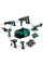 Набір акумуляторного інструменту Metabo Combo Set 6.1, 4 акб 18 В Li-Power 4.0 Ah, з/п, сумка, адаптер