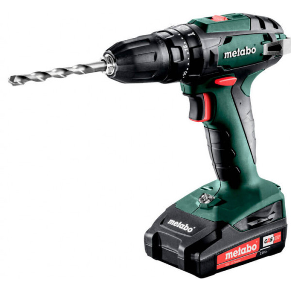 Набір акумуляторних інструментів Metabo Combo Set 2.3.4 18 V, 2 акб 18 В Li-Power 2.0 Ah, з/п, кейс MetaBOX 165 L