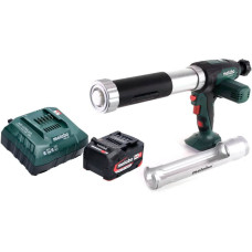 Акумуляторний пістолет для герметиків Metabo KPA 18 LTX 400, 2 акб 18 В Li-Power 2.0 Ah, з/п SC 30, у картонній коробці