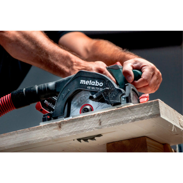 Акумуляторна ручна дискова пила Metabo KS 18 LTX 57 FS SET, без акб в кейсі