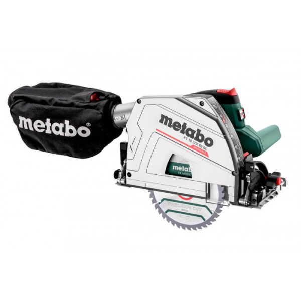 Акумуляторна заглибна циркулярна пила Metabo KT 18 LTX 66 BL, без акб в кейсі